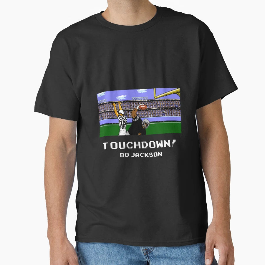 Touchdown Bo T-Shirt - Aesthetic Graphic for Adults - T-Shirt, Sweatshirt, Hoodie