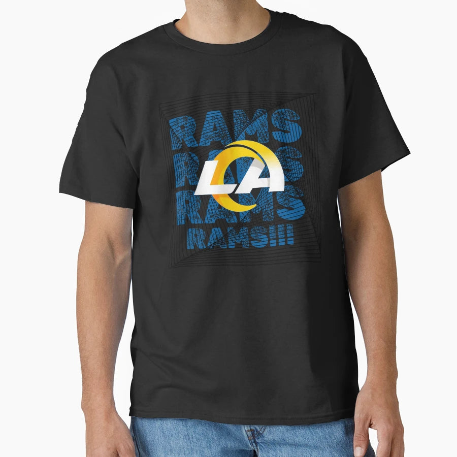L Rams T-Shirt - Unique Graphic Men Women - T-Shirt, Sweatshirt, Hoodie