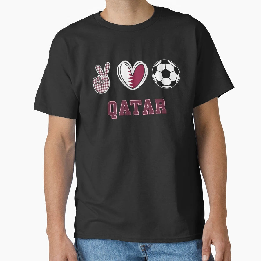 Qatar Inspired Everyday T-Shirt - Unique Graphic for Adults - T-Shirt, Sweatshirt, Hoodie