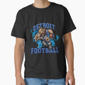 Detroit Football T-Shirt - Streetwear Style Unisex - T-Shirt, Sweatshirt, Hoodie