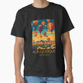 A Pop Art Travel Print of Albuquerque New Mexico by - Adult & Kids T-Shirts, Sweatshirts & Hoodies apparel design preview 1