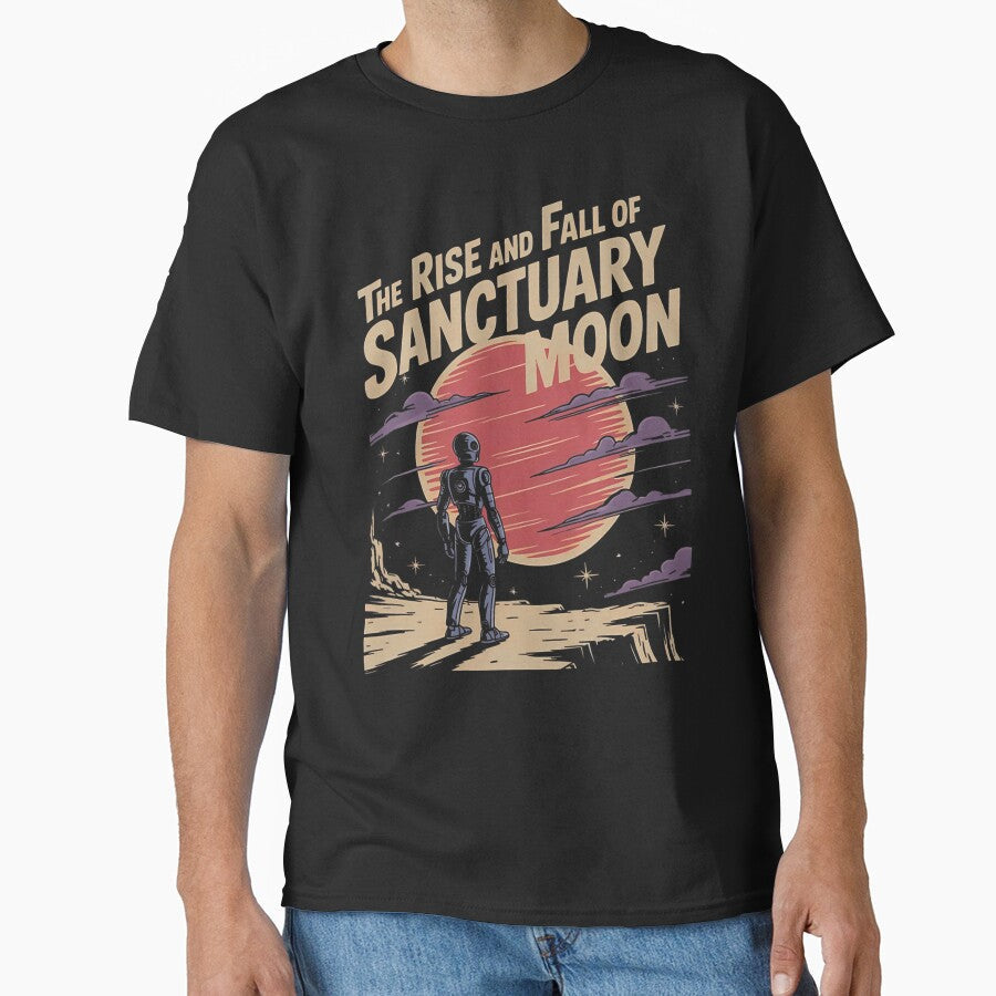 The Rise And Fall Of Sanctuary Moon Murderbot Diaries - Adult & Kids T-Shirts, Sweatshirts & Hoodies apparel design preview 1