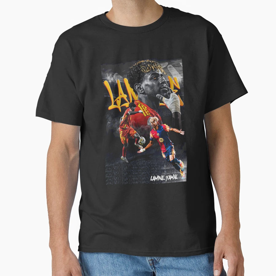 Lamine Yamal T-Shirt - Casual Everyday Wear for Adults - T-Shirt, Sweatshirt, Hoodie