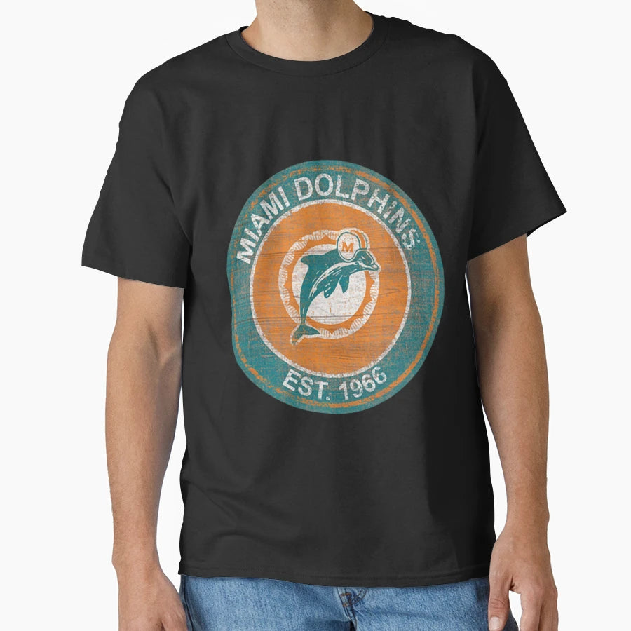 Art Miami Dolphins T-Shirt - Streetwear Style Men Women - T-Shirt, Sweatshirt, Hoodie