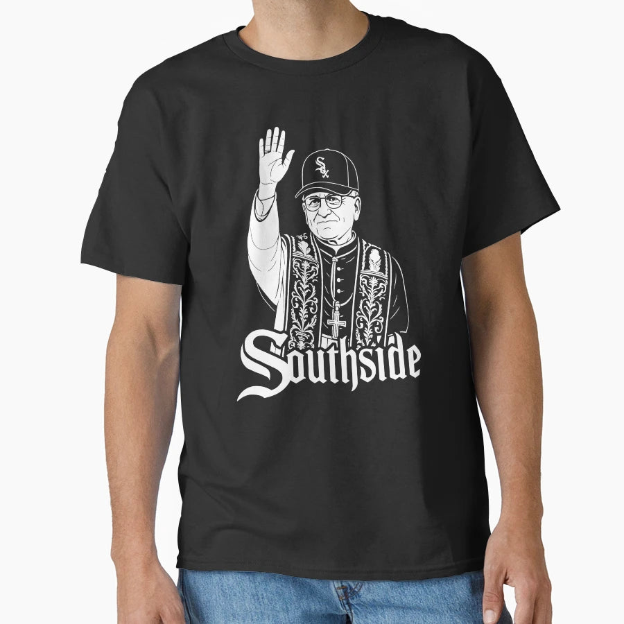 Pope Leo South Side Chicago T-Shirt - Casual Everyday Wear for Adults - T-Shirt, Sweatshirt, Hoodie