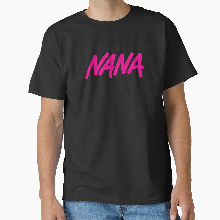 Nana Title T-Shirt - Unique Graphic Men Women - T-Shirt, Sweatshirt, Hoodie