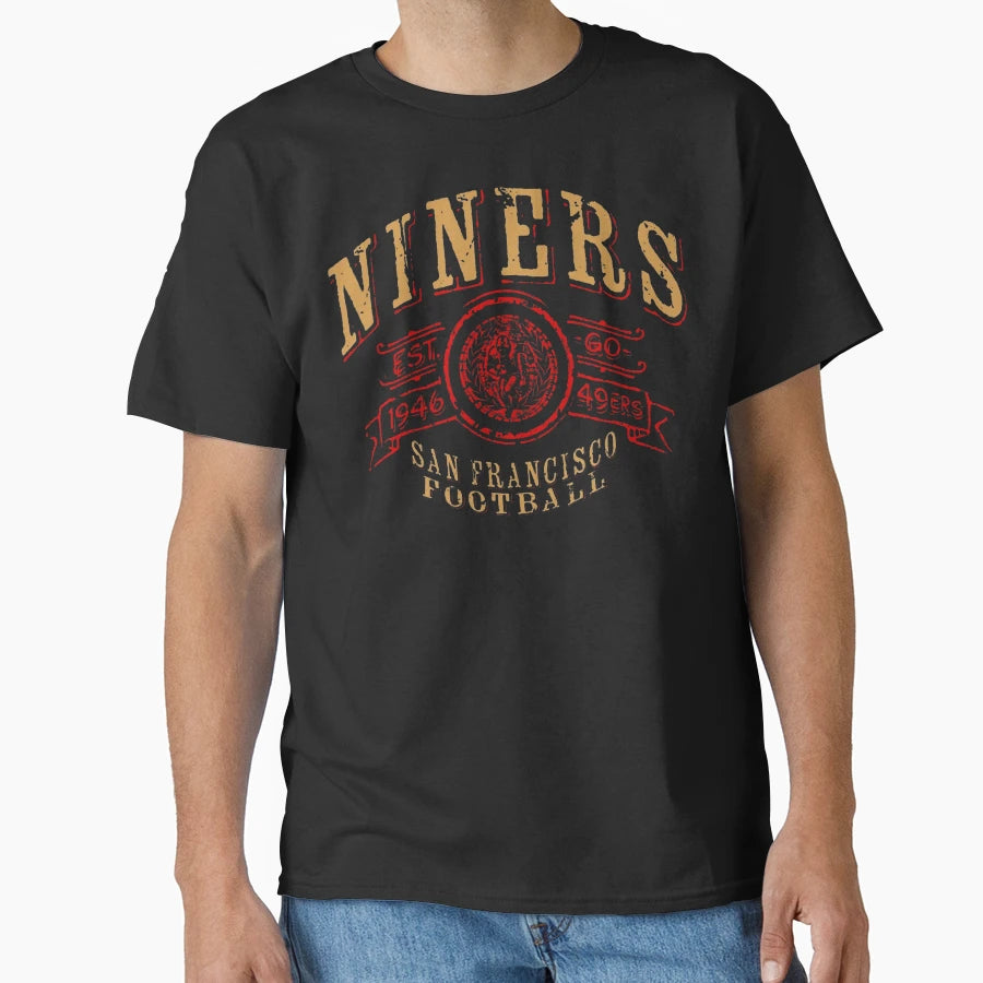 49Ers American Football T-Shirt - Casual Everyday Wear Unisex - T-Shirt, Sweatshirt, Hoodie