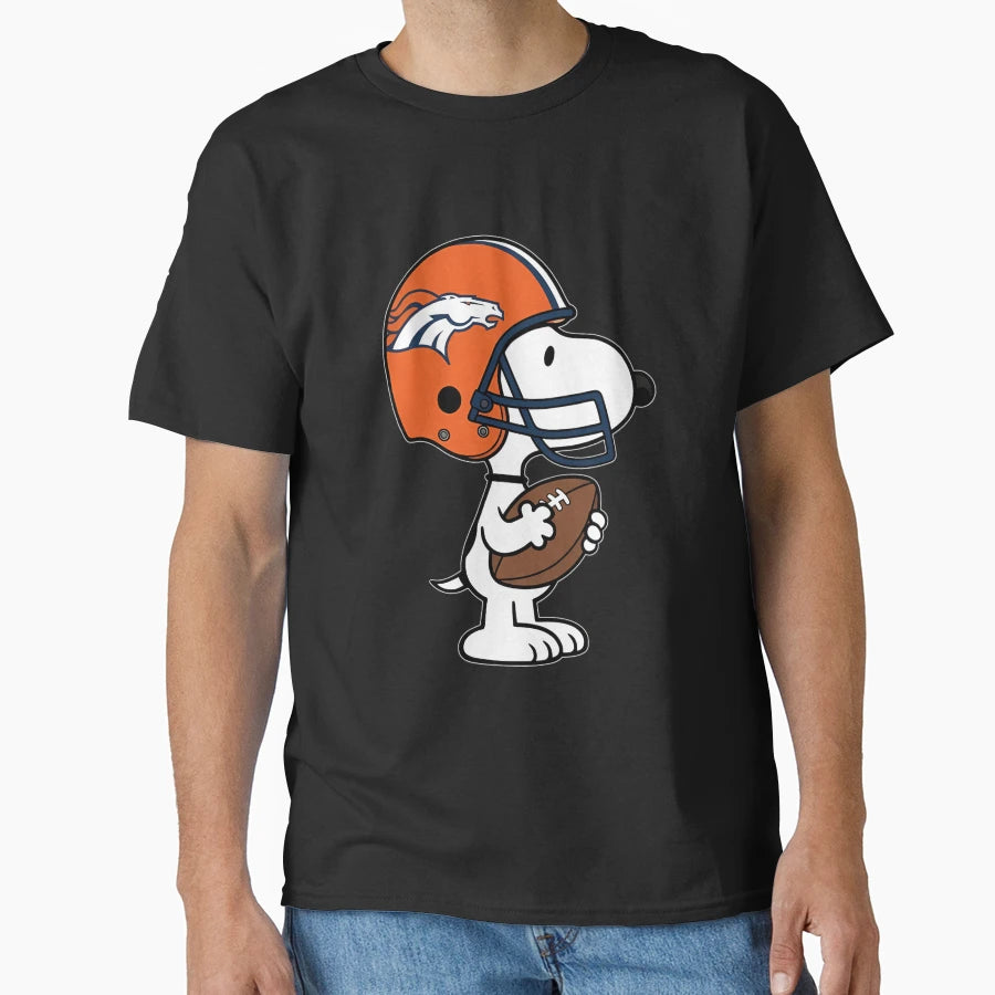 Snoopy Denver Broncos Game Day T-Shirt - Trendy Graphic Men Women - T-Shirt, Sweatshirt, Hoodie