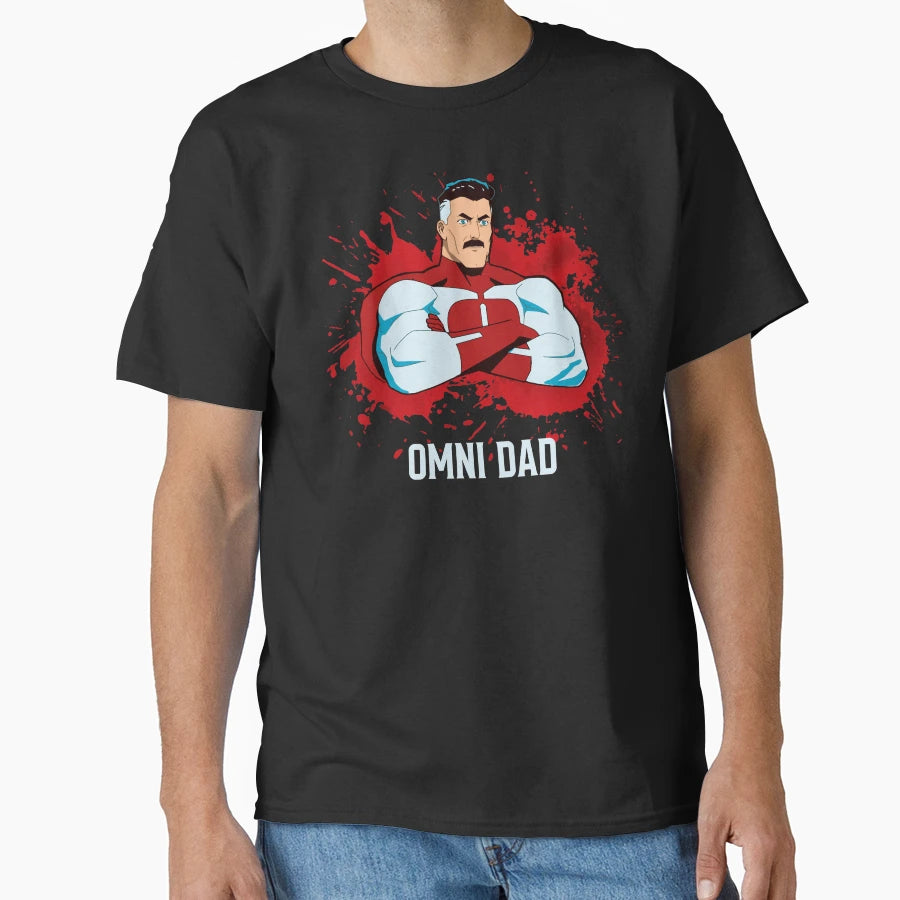 Omni Dad T-Shirt - Minimalist Print for Adults - T-Shirt, Sweatshirt, Hoodie