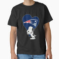 Snoopy New England Patriots T-Shirt - Streetwear Style Men Women - T-Shirt, Sweatshirt, Hoodie