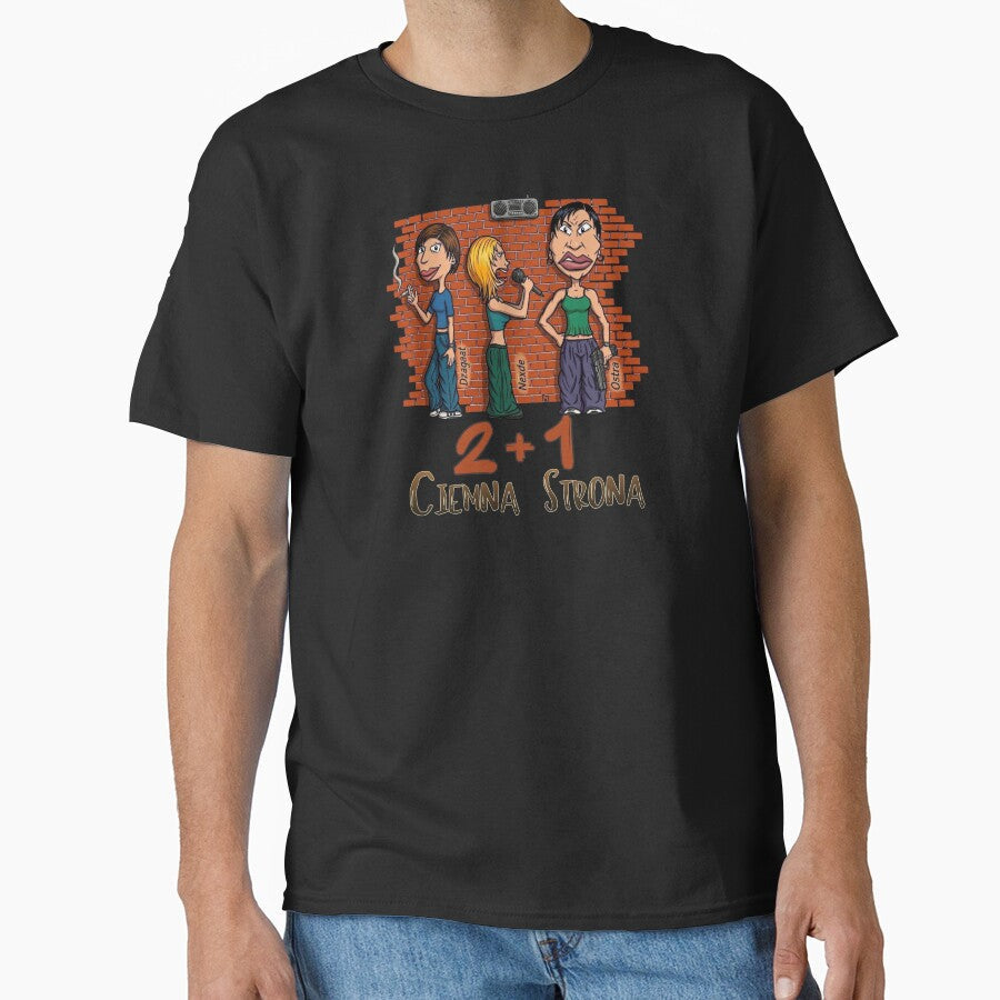 2+1 Ciemna Strona by Zenobi Planet - Adult & Kids T-Shirts, Sweatshirts & Hoodies apparel design preview 1