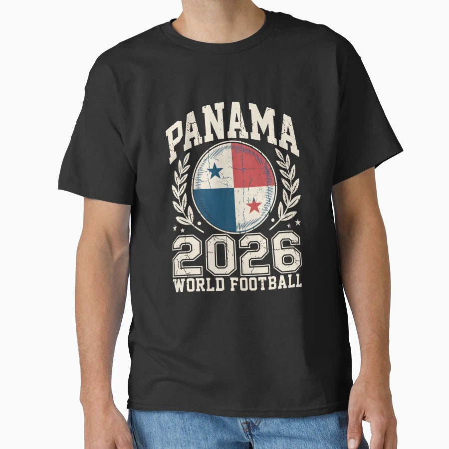 Panama World Cup 2026 Football T-Shirt - Custom Art Print for Adults - T-Shirt, Sweatshirt, Hoodie