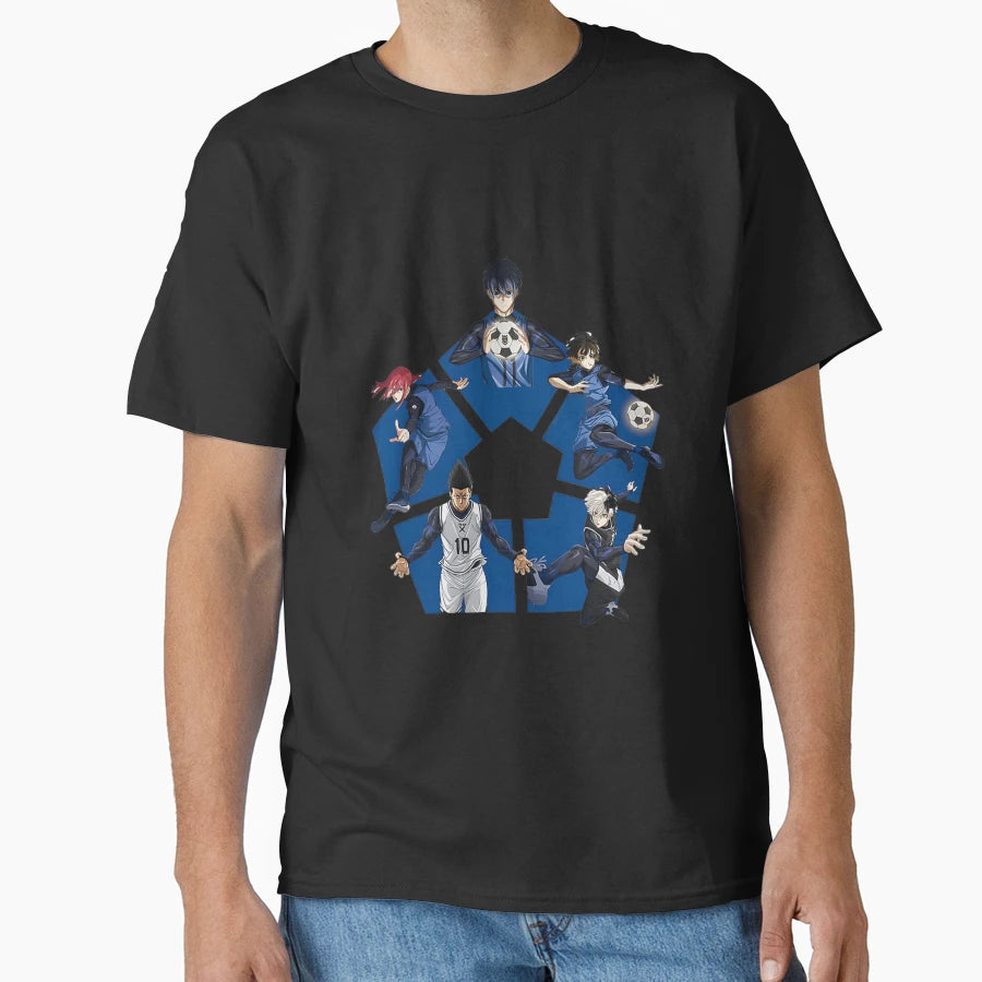 Lock Project Characters Team Z Anime T-Shirt - Trendy Graphic Men Women - T-Shirt, Sweatshirt, Hoodie
