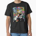 Monkey Thinker Banksy Urban Contemporary Colorful - Adult & Kids T-Shirts, Sweatshirts & Hoodies apparel design preview 1