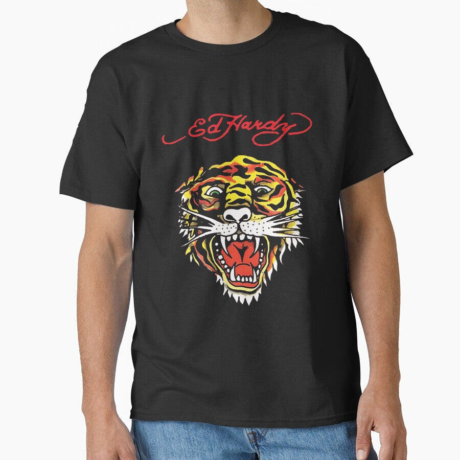 RETRO TIGER HEAD by LisaCoffman4 - Adult & Kids T-Shirts, Sweatshirts & Hoodies apparel design preview 1