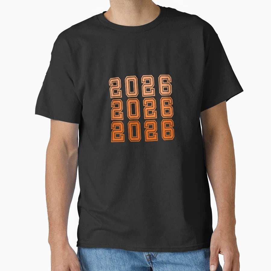 2026 Orange T-Shirt - Streetwear Style Unisex - T-Shirt, Sweatshirt, Hoodie