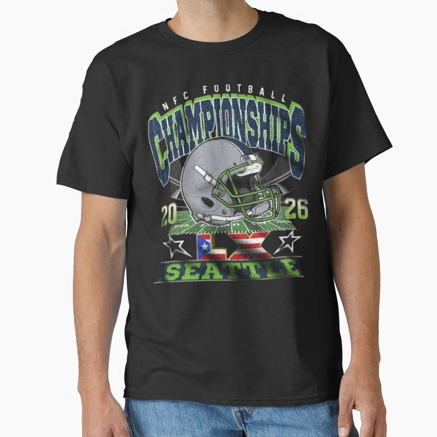 Championship Seattle Seahawks T-Shirt - Streetwear Style Unisex - T-Shirt, Sweatshirt, Hoodie