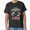 Pittsburgh Six Time Super Bowl Champions T-Shirt - Custom Art Print Unisex - T-Shirt, Sweatshirt, Hoodie