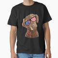 Funny Chocolate Labrador American Flag 4th of July by - Adult & Kids T-Shirts, Sweatshirts & Hoodies apparel design preview 1