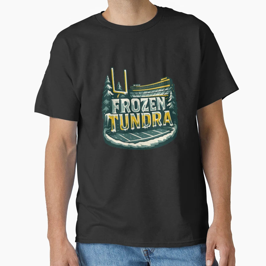 Packers Frozen Tundra T-Shirt - Streetwear Style Men Women - T-Shirt, Sweatshirt, Hoodie
