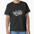 Weirdo Retro Graffiti Typography in Black by - Adult & Kids T-Shirts, Sweatshirts & Hoodies apparel design preview 1