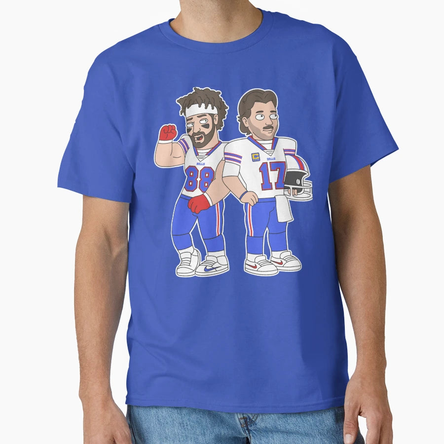 Allen Knox Buffalo Guys T-Shirt - Trendy Graphic for Adults - T-Shirt, Sweatshirt, Hoodie