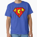 Letter G Super Letter Vol 1 T-Shirt - Casual Everyday Wear Men Women - T-Shirt, Sweatshirt, Hoodie