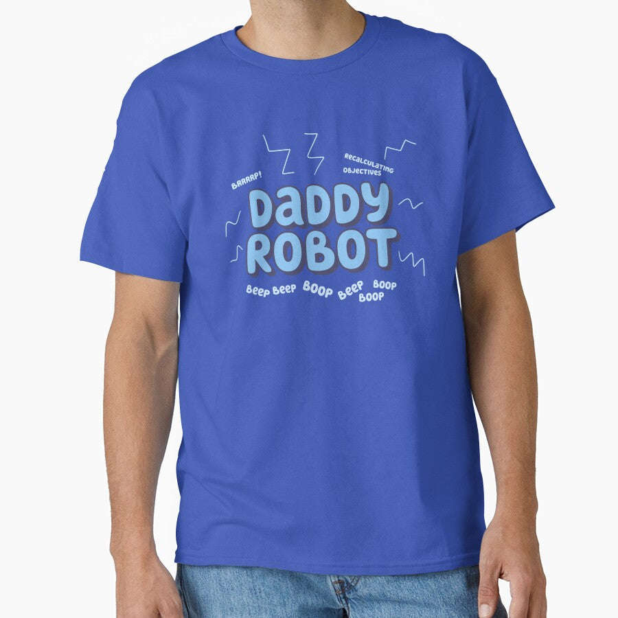 Daddy Robot by spookyhobbit - Adult & Kids T-Shirts, Sweatshirts & Hoodies apparel design preview 1