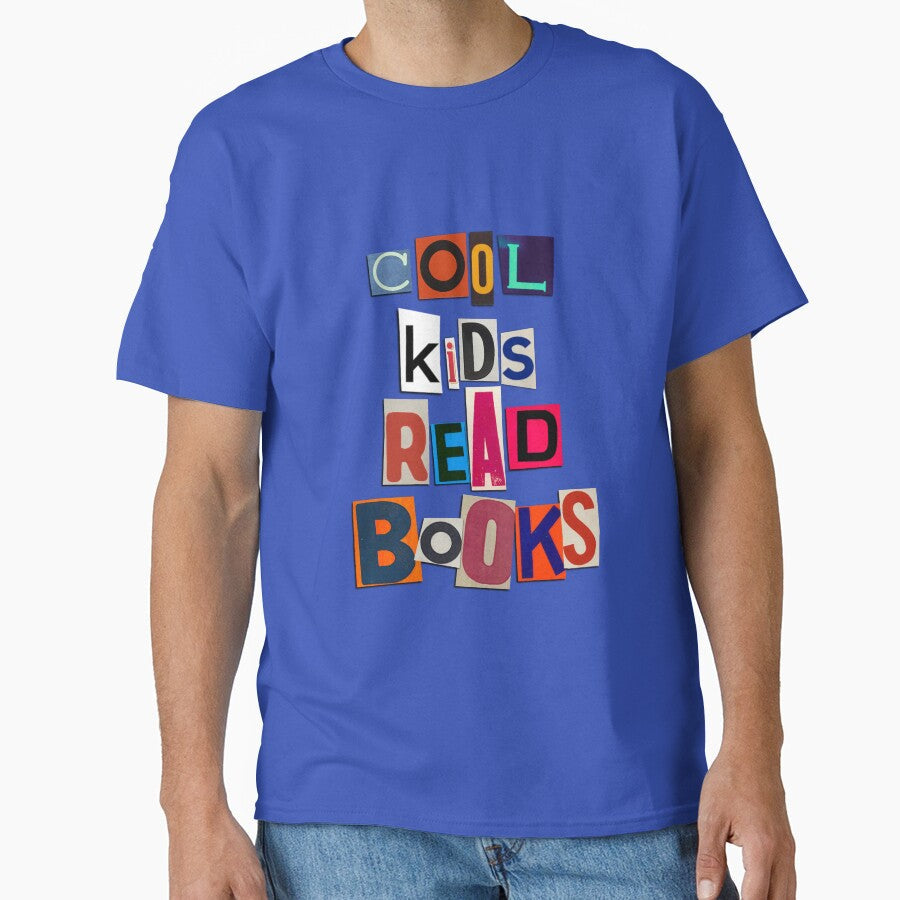 Cool Kids Read Books by Katie Morris Art - Adult & Kids T-Shirts, Sweatshirts & Hoodies apparel design preview 1
