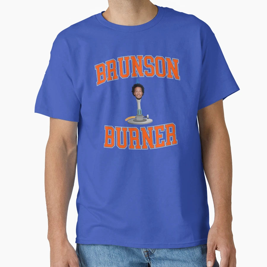 Brunson Burner Jalen Brunson Knicks T-Shirt - Fun Novelty Design Men Women - T-Shirt, Sweatshirt, Hoodie