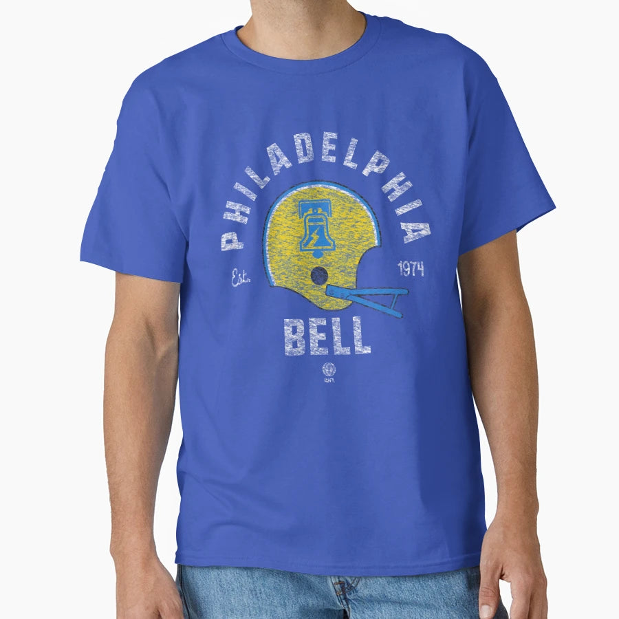 Defunct Series Philadelphia Bell T-Shirt - Graphic Print for Adults - T-Shirt, Sweatshirt, Hoodie