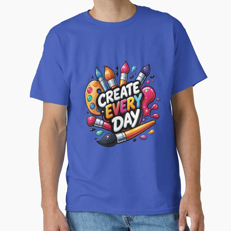 Creative Every Day Art Design by myJPEG - Adult & Kids T-Shirts, Sweatshirts & Hoodies apparel design preview 1