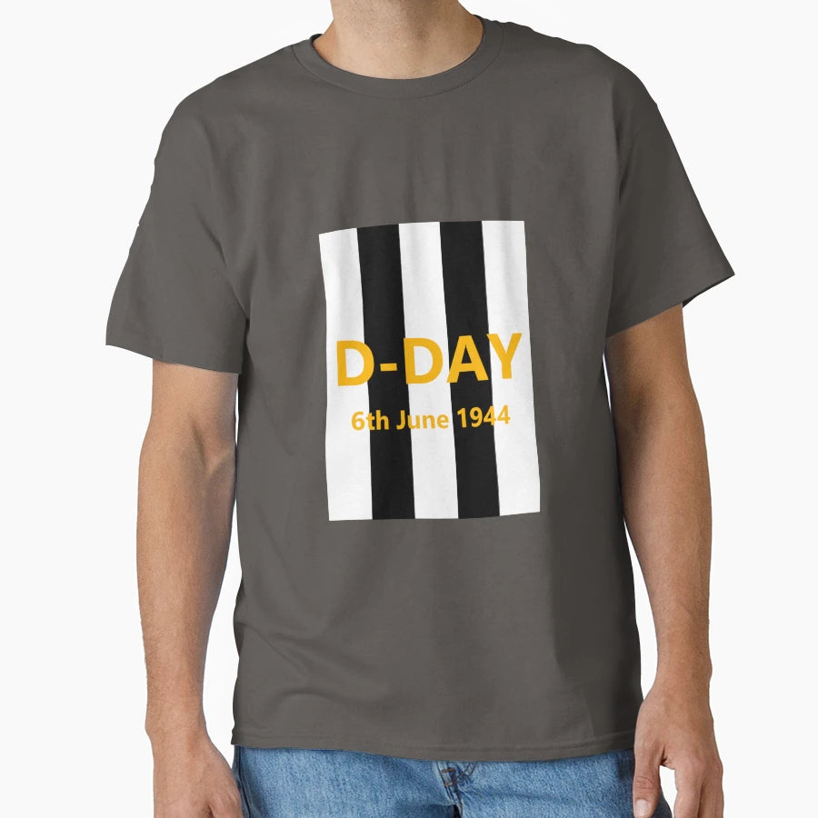 D Day 1944 T-Shirt - Minimalist Print for Adults - T-Shirt, Sweatshirt, Hoodie