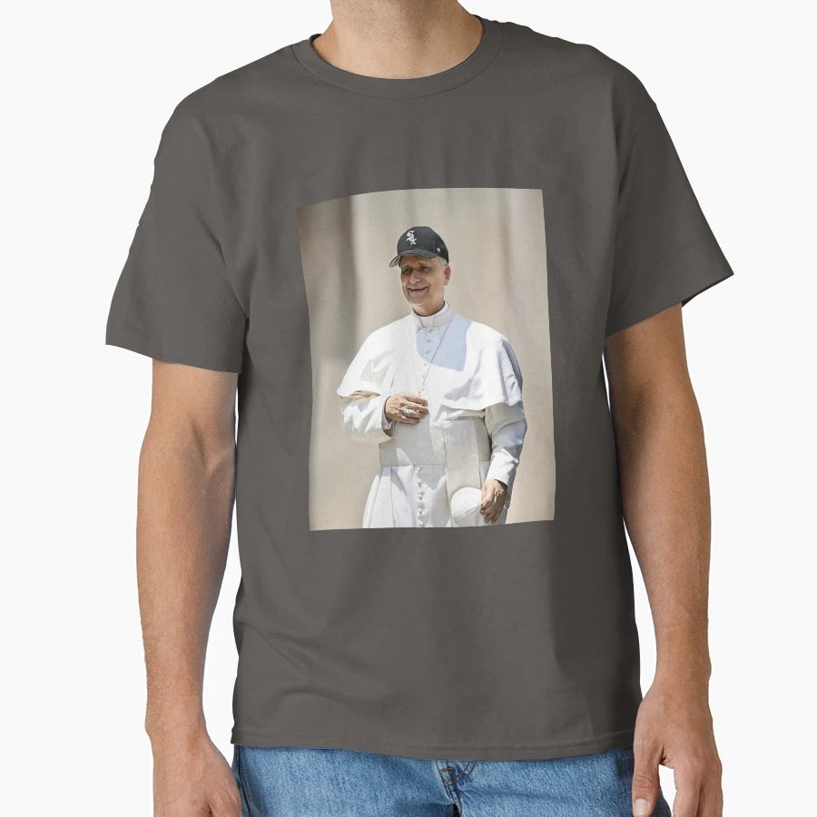 Pope Leo Sox T-Shirt - Streetwear Style for Adults - T-Shirt, Sweatshirt, Hoodie