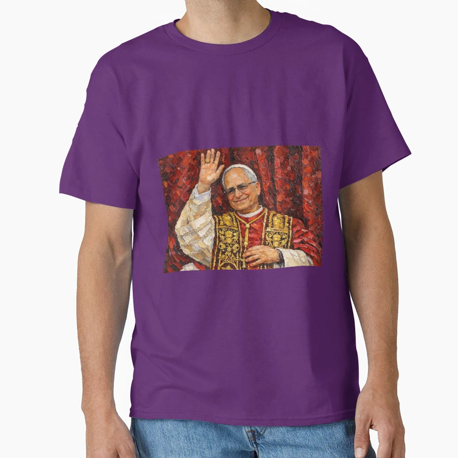 Pope Leo Fourteenth T-Shirt - Novelty Apparel Men Women - T-Shirt, Sweatshirt, Hoodie