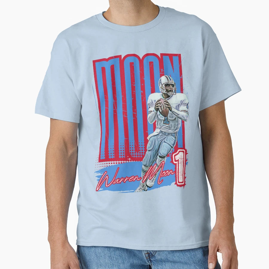 Warren Moon T-Shirt - Fun Novelty Design Men Women - T-Shirt, Sweatshirt, Hoodie
