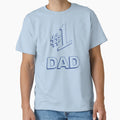 1 Dad T-Shirt - Aesthetic Graphic for Adults - T-Shirt, Sweatshirt, Hoodie
