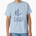Number 1 Dad T-Shirt - Trendy Graphic Unisex - T-Shirt, Sweatshirt, Hoodie