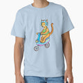 Scooter Cat by SpaceCatVisions - Adult & Kids T-Shirts, Sweatshirts & Hoodies apparel design preview 1