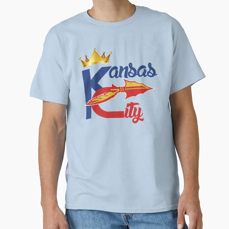 Kansas City Sports Hybrid Fan Gift T-Shirt - Fun Novelty Design for Adults - T-Shirt, Sweatshirt, Hoodie