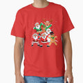 Santa Claus Bowl T-Shirt - Fun Novelty Design Unisex - T-Shirt, Sweatshirt, Hoodie