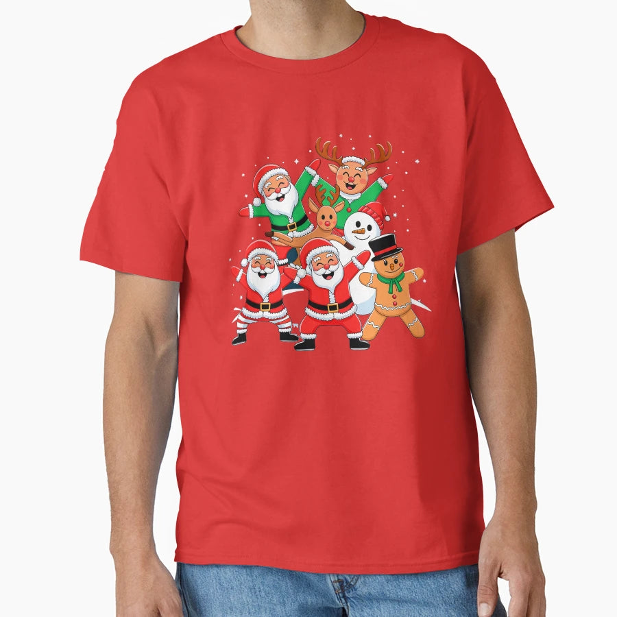 Santa Claus Bowl T-Shirt - Fun Novelty Design Unisex - T-Shirt, Sweatshirt, Hoodie