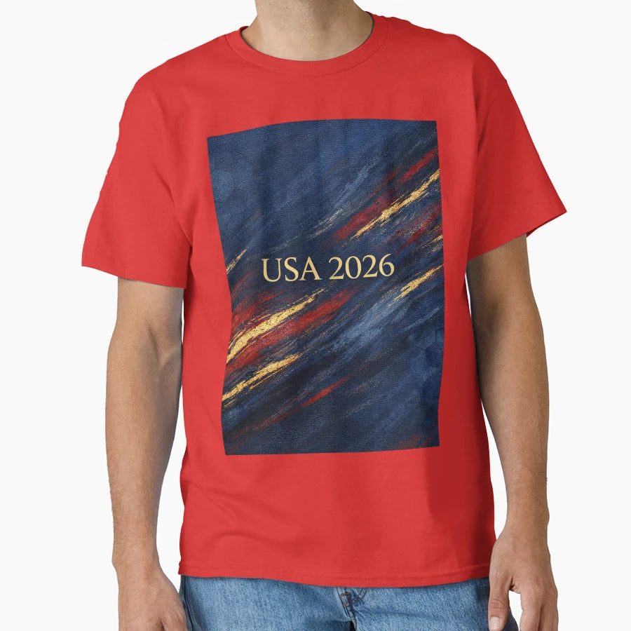 Elevated Usa 2026 Soccer T-Shirt - Streetwear Style Men Women - T-Shirt, Sweatshirt, Hoodie