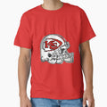 Kansas City Chiefs Helmet T-Shirt - Casual Everyday Wear Unisex - T-Shirt, Sweatshirt, Hoodie