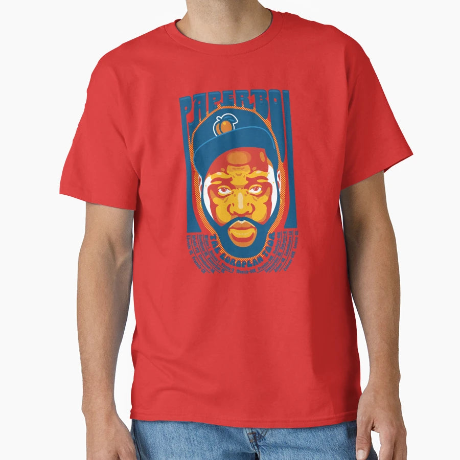 Paper Boi European Tour T-Shirt - Aesthetic Graphic for Adults - T-Shirt, Sweatshirt, Hoodie