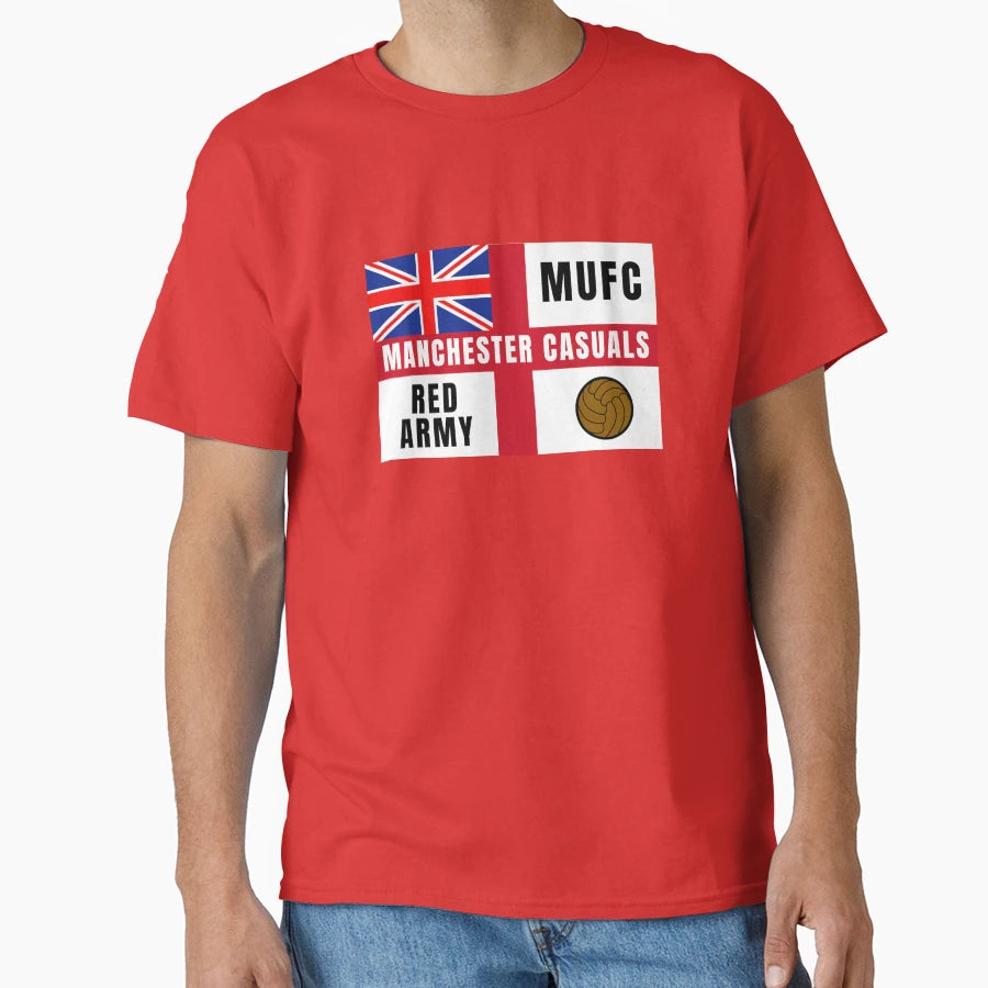 Manchester Casuals T-Shirt - Fun Novelty Design Men Women - T-Shirt, Sweatshirt, Hoodie