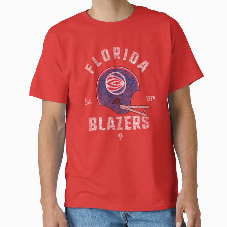 Defunct Series Florida Blazers T-Shirt - Custom Art Print for Adults - T-Shirt, Sweatshirt, Hoodie
