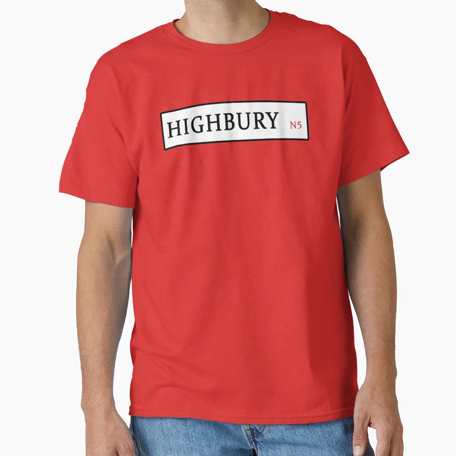 Highbury T-Shirt - Trendy Graphic Unisex - T-Shirt, Sweatshirt, Hoodie