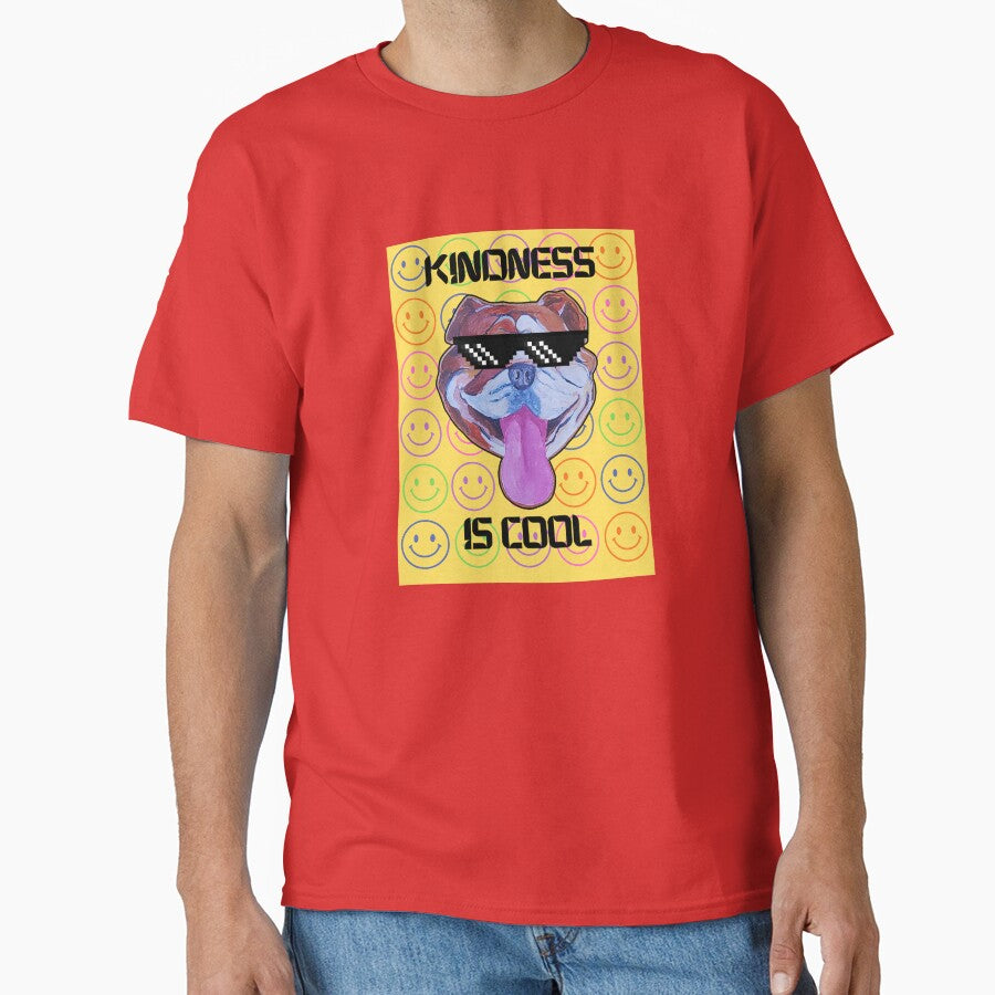 Kindness is Cool by DaughertyDraws - Adult & Kids T-Shirts, Sweatshirts & Hoodies apparel design preview 1