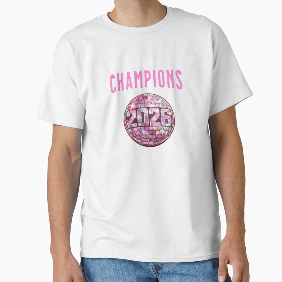 Champions 2026 Football Game Day T-Shirt - Casual Everyday Wear Men Women - T-Shirt, Sweatshirt, Hoodie